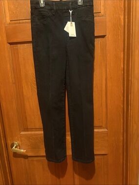Good American Straight Leg Jeans in Black